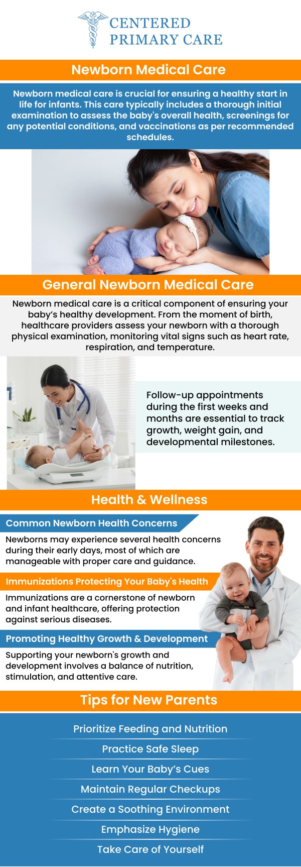 Primary care providers play a crucial role in the health and well-being of your newborn. Dr. Roberto Amado at Centered Primary Care offers comprehensive newborn care to ensure your baby’s health from the very beginning. Along with Dr. Amado, our dedicated team of healthcare professionals is committed to providing personalized care for your newborn, addressing any concerns you may have, and offering support throughout the early stages of life. Our team works closely with parents to provide guidance and resources for a healthy start. For more information, contact us today or schedule an appointment online. We are conveniently located at 966 Park Street, Suite B6, Stoughton, MA 02072.